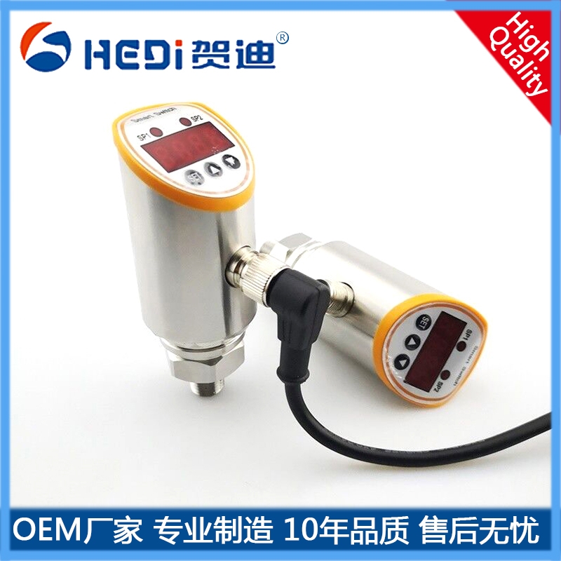 通用型智能壓力開關(guān)廣東廠家賀迪專業(yè)定做HDK102XK用于電器 電力 數(shù)顯壓力測控